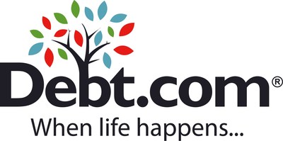 Debt.com is the consumer website where people can find help with credit card debt, student loan debt, tax debt, credit repair, bankruptcy, and more. Debt.com works with vetted and certified providers that give the best advice and solutions for consumers ?when life happens.' (PRNewsfoto/Debt.com)