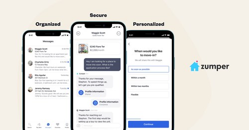 Zumper Modernizes Rental Marketplace; In App Messaging Launch