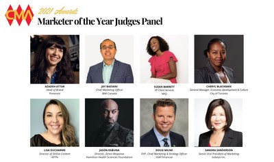 Canadian Marketing Association Marketer of the Year Judging Panel (CNW Group/Canadian Marketing Association)
