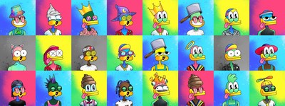 The Sup Ducks NFT Art Collection features 10,000 uniquely handcrafted and divinely inspired cartoon digital art assets created by Franky Aguilar, AKA FrankyNines and his talented team of artists.