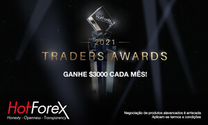 HotForex aumenta o prêmio em dinheiro para Traders Awards!