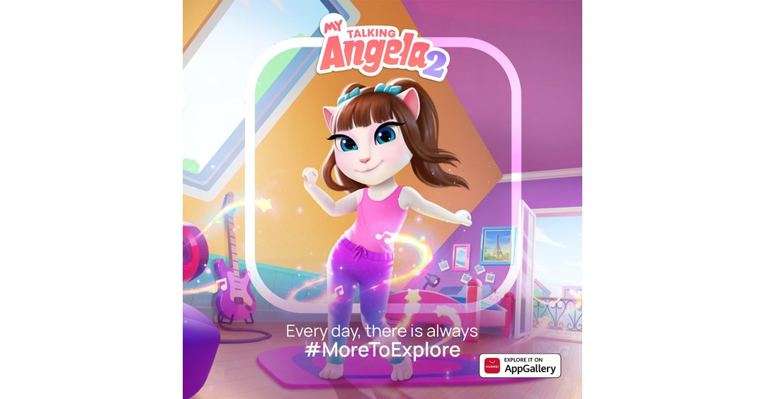 My Talking Angela 2 chegou e vai direto para a AppGallery