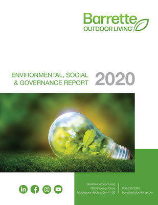 Barrette Outdoor Living — 2020 Environmental, Social and Governance Report