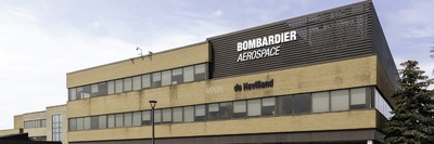 Bombardier Aerospace and De Havilland offices at the Downsview plant in Toronto. (CNW Group/Unifor)