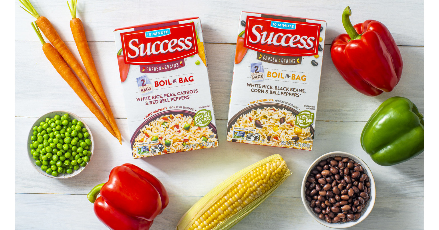 Riviana Launches Success Garden & Grains™ Blends