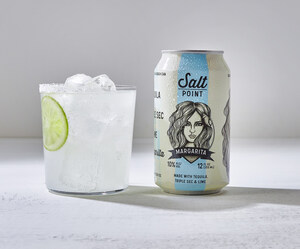 Salt Point® Margarita Canned Cocktails  Available For National Tequila Day