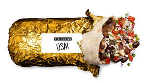 Chipotle Rolls Out Gold Foil To Celebrate American Athletes In Tokyo