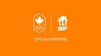 SkipTheDishes a été nommée l'application de livraison de nourriture officielle du Comité olympique canadien en prévision des Jeux olympiques de Tokyo 2020