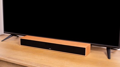 The Flagship ZVOX AV357 Dialogue Clarifying Sound Bar Helps Consumers Understand the TV programming dialogue clearly without blasting the volume of the TV.