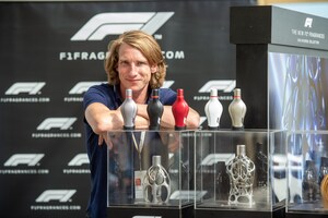 Freddie Hunt enjoys action packed Formula 1® Pirelli British Grand Prix™ launching with Designer Parfums the new F1® Fragrances Race Collection in Silverstone