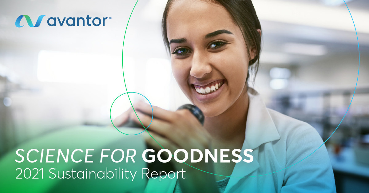 Avantor&reg; Publishes Inaugural Sustainability Report; Drives Positive Impact through Science for Goodness Platform