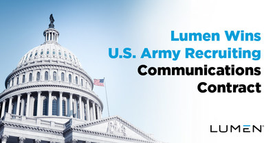 Lumen wins U.S. Army Recruiting communications contract.