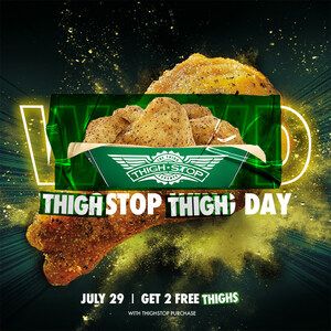 Thighstop's Take on National Chicken Wing Day: 'Save a Wing, Eat a Thigh'