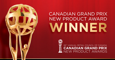 Canadian Grand Prix New Product Award Winner Photo (CNW Group/Naturally Homegrown Foods Ltd.)