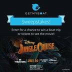 GetMyBoat Hosting a Sweepstakes Celebrating the Release of Disney's Jungle Cruise
