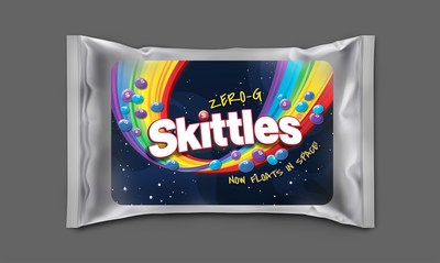 Mars Wrigley Launches Limited Edition Zero-G SKITTLES® to Commemorate the Brand’s First Trip To Space, Creating Better Moments and More Smiles For Extraterrestrial Travels.