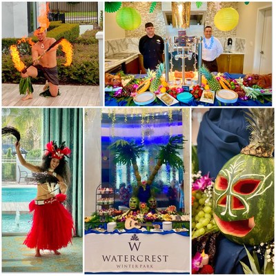 Watercrest Winter Park Assisted Living and Memory Care hosted an open house luau welcoming residents to their new home with the spirit of 'Aloha.'