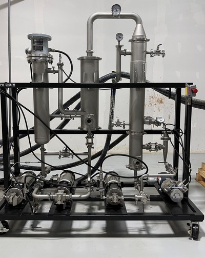 Tiger's Aug. 10 online auction of assets from a major CBD processor's former Cadiz, Ky. facility include four 2019 Precision Extraction Solutions automated solvent evaporators.