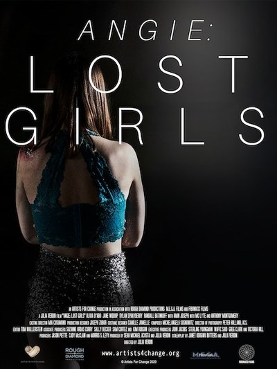 Angie: Lost Girls, première affiche du film.