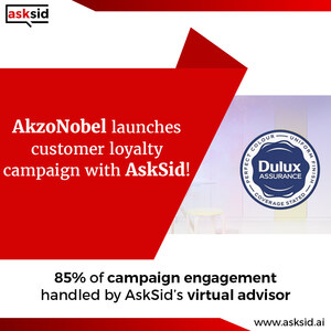 AskSid's Virtual Advisor successfully launches multi-country 'Dulux Promise' campaign for AkzoNobel