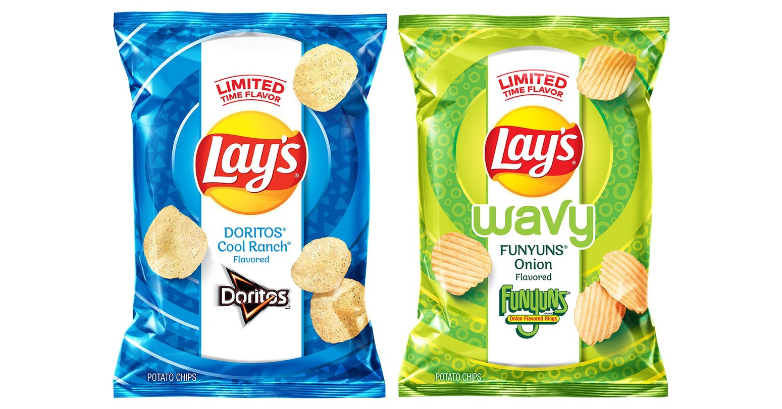 Lay's Releases LimitedEdition Flavor Swap Lineup Inspired By Doritos