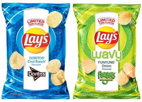 Lay S Releases Limited Edition Flavor Swap Lineup Inspired Doritos And Funyuns