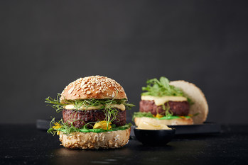 Redefine Burger - the world’s first premium restaurant-style burger, packing 170 grams of New-Meat