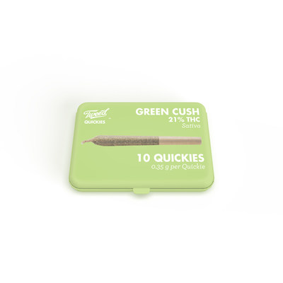 Tweed Quickies and Ace Valley Pinners are now available, offering small joints in large pack sizes to encourage social sessions in a post-pandemic future (CNW Group/Canopy Growth Corporation)