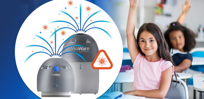 To help stop the spread of COVID-19, especially in schools and the office, Opteev introduces ViraWarn: the first plug-in airborne virus detector with instantaneous results. ViraWarn supports indoor air quality and safe reopening plans.
