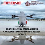 Drone Delivery Canada Issued Canadian Transportation Agency Licence