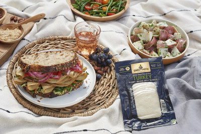 Sweet Earth® Plant-Based Deli Slices contain 15 grams of plant protein and deliver an authentic deli experience that makes for a perfectly satisfying sandwich swap.