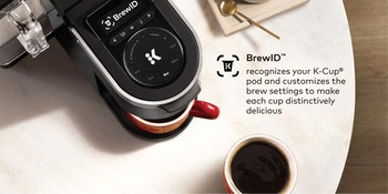 Introducing BrewID™, a technology platform that unlocks customized settings for 900+ K-Cup® pod varieties. The first brewer to feature this technology is the K-Supreme Plus® Smart Brewer with BrewID.