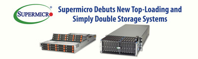 Supermicro lança novos sistemas de armazenamento Top-Loading e Simply Double