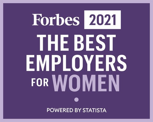 Forbes 2021 The Best Employers For Women