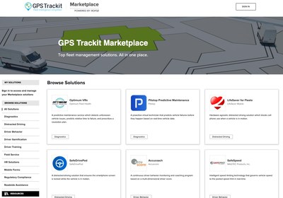 The GPS Trackit Marketplace provides an easy experience to browse, buy and access a wide range of value-added products and services for fleets.