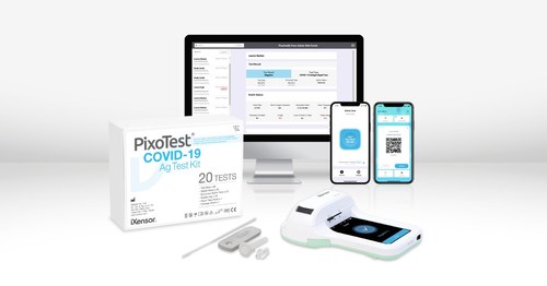 PixoHealth Pass Admin Solution enables sustainable and safer reopening together with PixoTest POCT COVID-19 Antigen Test.