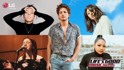 Life's Good Music Project with Charlie Puth Winners