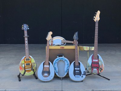 Instruments made from hospital bedpans and appraised for more than $100,000 are the centerpiece of Dr. Sam Bierstock's Bedpandemic Blues Band.