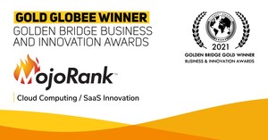 MojoRank Wins Gold in the 13th Annual Golden Bridge Business and Innovation Awards