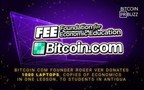 Bitcoin.com Founder Roger Ver Donates 1000 Laptops, Copies of...