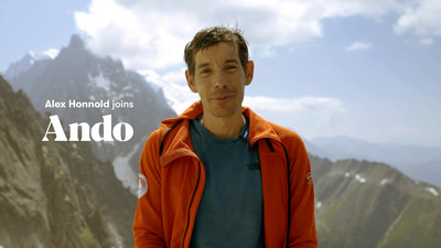 Legendary Climber Alex Honnold Joins Ando, Sustainable Banking FinTech
