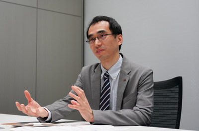 Fumiyuki Yamane, Manager, Power To Gas Business Development Group, Business Development Dept., Hydrogen Energy Business Div., Toshiba Energy Systems & Solutions Corporation (PRNewsfoto/Toshiba Corporation)