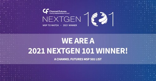 Grove Technologies Ranked Among Elite 
Managed Service Providers on Channel Futures 2021 NextGen 101 List