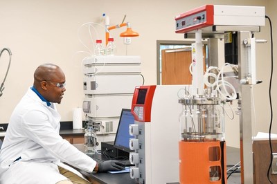 Dr. Nigel Chimbetete, Ph.D., CJB Applied Technologies, will manage all aspects of the new Biological Safety Lab.
