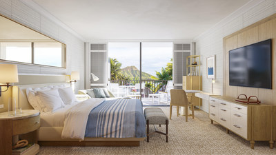Halekulanis guest accommodations have been thoughtfully revitalized and designed, enhancing the propertys signature seven shades of white aesthetic philosophy