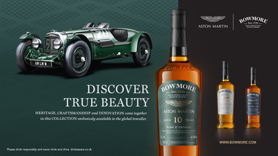 Bowmore® Single Malt Scotch Whisky introduces the Designed by Aston Martin collection
