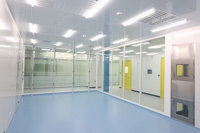 The ExyCell module ready to host the CliniMACS Cell Factory at the Miltenyi Biotech office in Shanghai