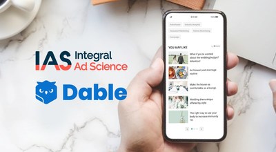 Dable, a leading global native ad platform, has partnered with Integral Ad Science, a global leader in digital media quality, to deliver additional brand safety capabilities for advertisers.