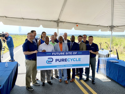 PureCycle Technologies, Inc. has reached an agreement with The Augusta Economic Development Authority to build its first U.S. cluster facility to produce ultra-pure recycled polypropylene from waste polypropylene.