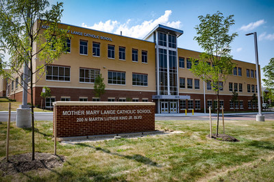 The newly constructed Mother Mary Lange Catholic School in Baltimore City